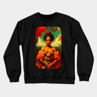 Rihanna Vintage Portrait Art Crewneck Sweatshirt